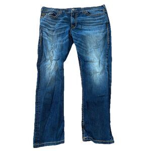 True Religion World Tour Denim Jeans Straight Leg Jeans Blue Men’s Size 40
